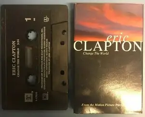 Eric Clapton Change the World Cassette - Very good Cond. - from “Phenomenon” 海外 即決