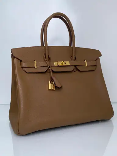 Hermes Birkin 35 Alezan Togo GHW #N