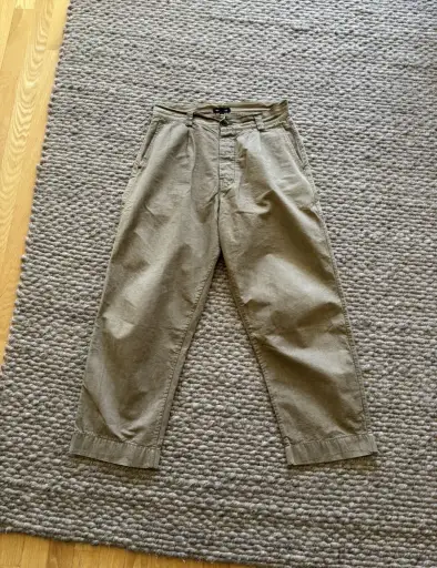 Single Pleat Pant | Taupe | 28