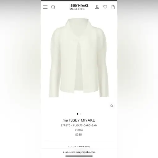 me ISSEY MIYAKE STRETCH PLEATS