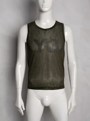 Y-3 S/S 2003 men's tank top (green)