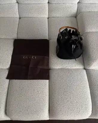 Gucci bamboo bucket bag