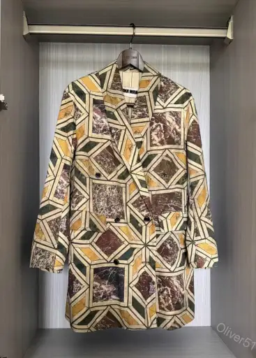 Uma Wang 20SS Pompeii Check Blazer YYYY17/2610