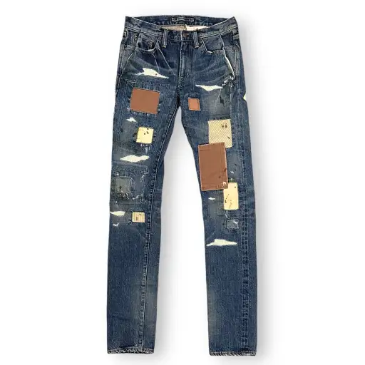 MIHARAYASUHIRO / PATCHWORK DENIM PANTS