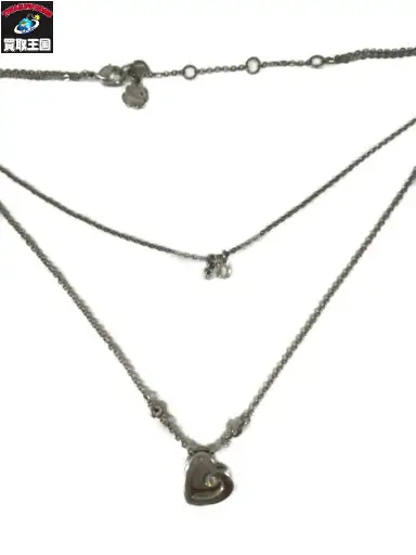 Dior ﾀﾞﾌﾞﾙﾁｪｰﾝﾈｯｸﾚｽ