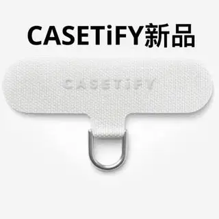CASETiFY スマホショルダーストラップ用タブ ホワイト ケイシーケイシー(CASEY CASEY)のスマホ/家電/カメラのスマホアクセサリー(ネックストラップ)の商品詳細ページへのリンク