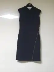 ヘルムート・ラング Helmut Lang スリーブレス ジッパー ワンピース (S)
