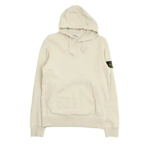 Stone Island A/W 25 Garment Dyed popover Hoodie