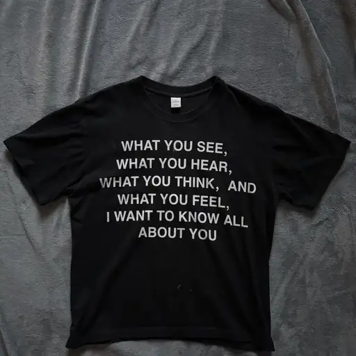 junya watanabe poem tee in black

fits a medium great condition