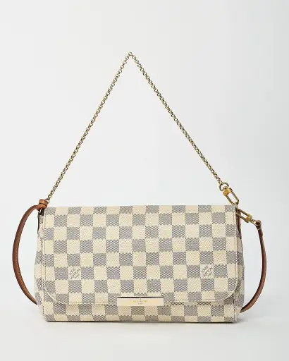 Louis Vuitton Damier Azur Coated Canvas Favorite MM Crossbody Bag
