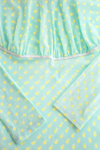 Issey Miyake FETE SS 2002 Mesh Polka Dot LS
