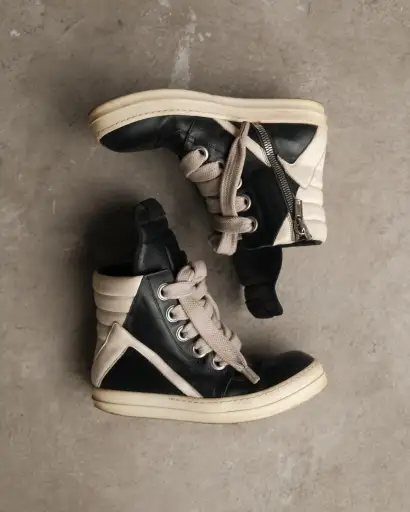 Rick Owens Jumbo Lace Geobasket Sneaker