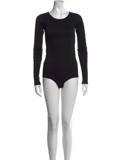 Crew Neck Long Sleeve Bodysuit