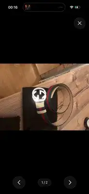 Gucci design Gürtel