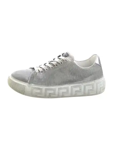Ponyhair Patterned Sneakers