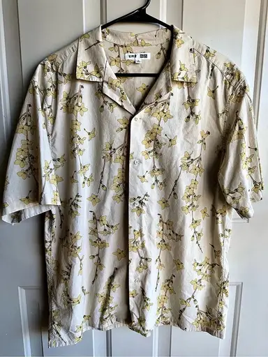 Uniqlo x Keita Maruyama Floral Camp Collar Shirt M