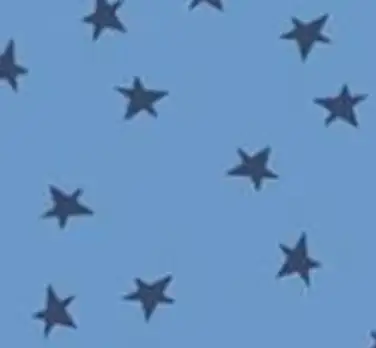 Oh Say Can You Sew Bright Stars Cornflower Blue A-10003-LB Amy Latta Andover Half Yard
