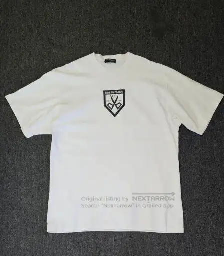 Balenciaga Oversize Scissors Short Sleeve T.