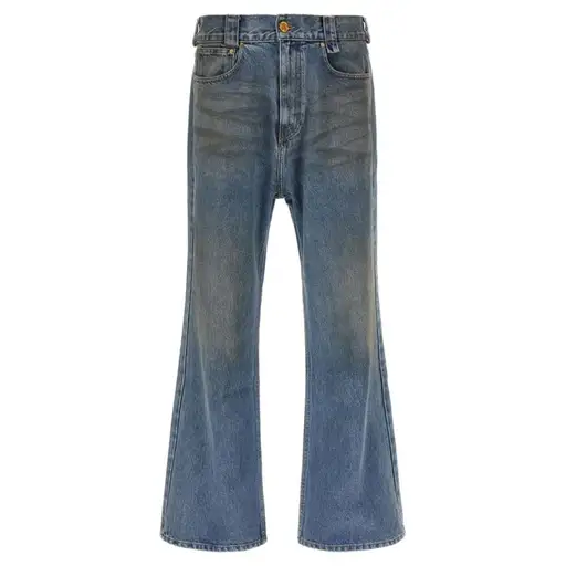 Willy Chavarria Men Flared Jeans