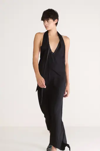 2000s Yohji Yamamoto Black Dress