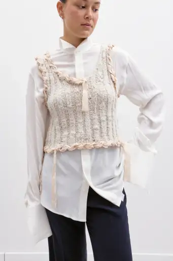 ACNE STUDIOS RIBBON TOP (XS/S)
