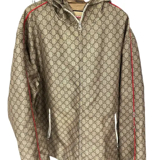 Gucci GG Jacquard Teddy Bear Windbreaker Size S
