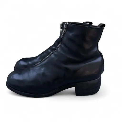 GUIDI PL1 Front Zip Horse Leather Ankle Boots Black sz 41
#guidi #ccp #fashion