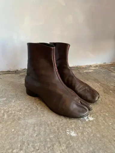 Maison Martin Margiela 1997 Tabi leather boots
