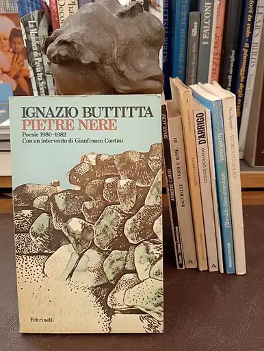 Ignazio Buttitta, Riccardo Bacchelli, Stefano D'Arrigo, Tonino Guerra e altri - Lotto di libri di poeti italiani del 900 - 1973-1997