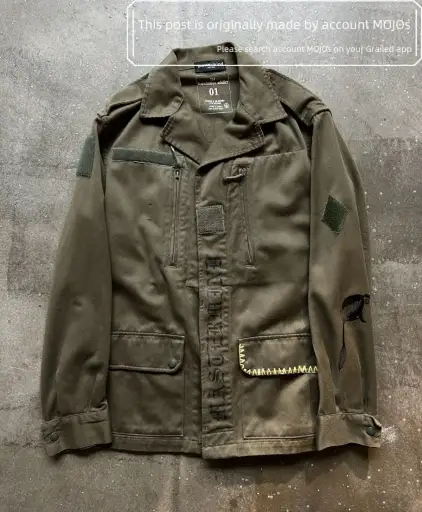 Sz 1 Mastermind Japan 00s Foundation Addict Military Jacket