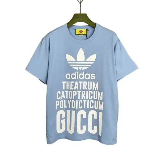 Gucci x Adidas Logo Printed T-Shirt US XS
