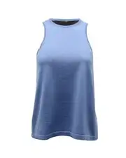 Haider Ackermann Two-Tone Tank Top In  Wool Women Blue S