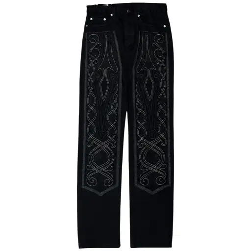 Dries Van Noten Baroque Embroidery Pants - SS15
