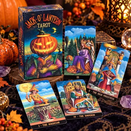 Jack-O'-Lantern Tarot – A Deck by Giuliano Costa