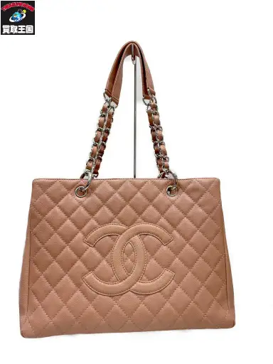 CHANEL GST ｸﾞﾗﾝﾄﾞｼｮｯﾋﾟﾝｸﾞﾄｰﾄﾊﾞｯｸﾞ ﾋﾟﾝｸ