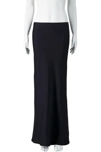 FW95 BIAS CUT MAXI SKIRT