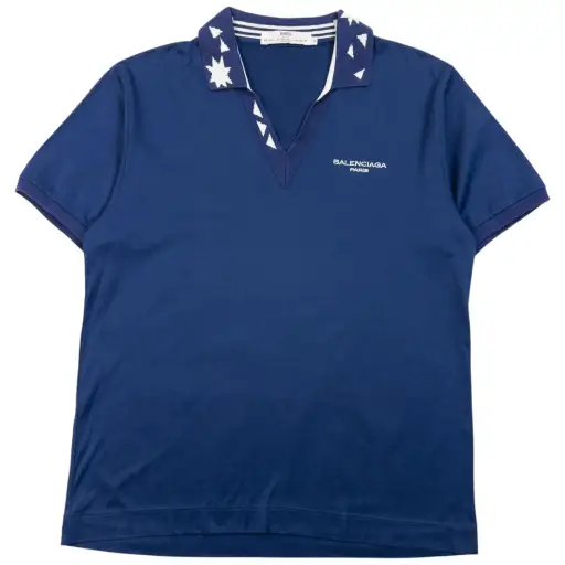 Vintage 90s Balenciaga Golf Polo Shirt SAMPLE Womens Size M