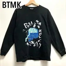 BTMK × Matsuda Taketo Collaboration Long Sleeve T-Shirt Black M