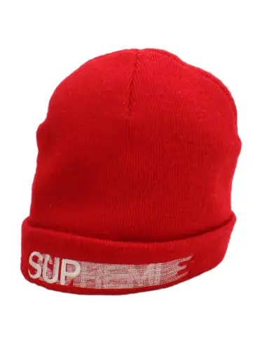 Supreme Men's Hat M Red 100% Acrylic Beanie