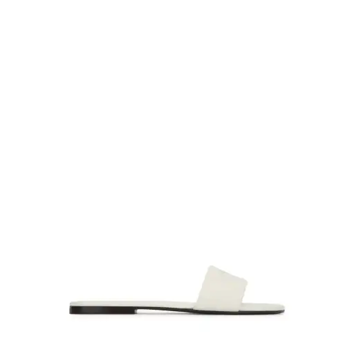 CELINE White Easy Mules New & Authentic (Women's size:10;)