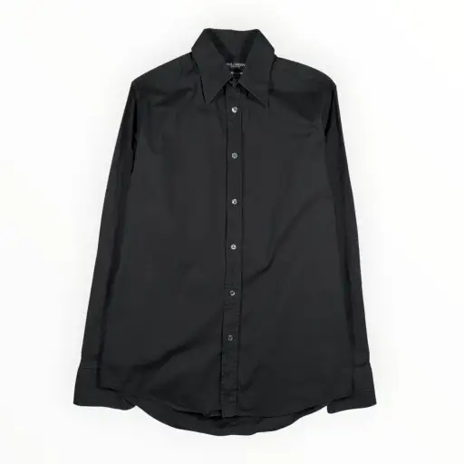 Dolce & Gabbana 2000s Gold Fit Dress Shirt
