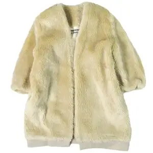 COSMIC WONDER Light Source コズミックワンダーライトソース 日本製 ノーカラーボアジャケット 0 BEIGE ファー アウター g28240