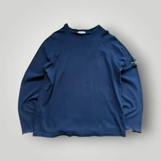 SS/06 Stone Island Rolled Edge Neck Jumper XXL