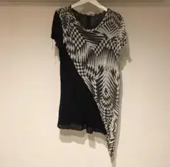 Gareth Pugh archive ジオメトリック柄Tシャツ　t-shirt