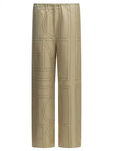Toteme Monogram Casual Pants tag size 34 Women