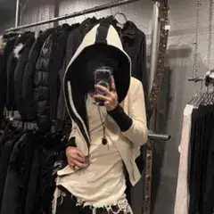00s archive bajra y2k ジップアップ パーカー size 2