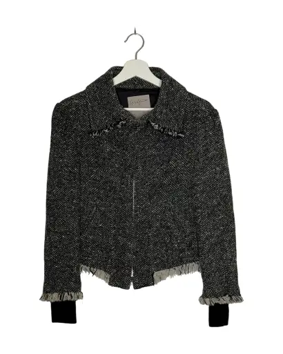 Yohji Yamamoto 2007AW Tweed Zip Jacket