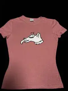 BELLA FREUD 半袖 Tシャツ ピンク ラメ