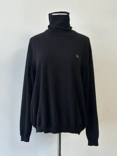 Burberry London 2000s Pure Merino Wool Roll Neck Jumper - M