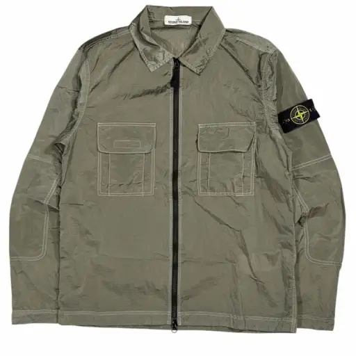 Stone island nylon metal ripstop overshirt jacket (M)